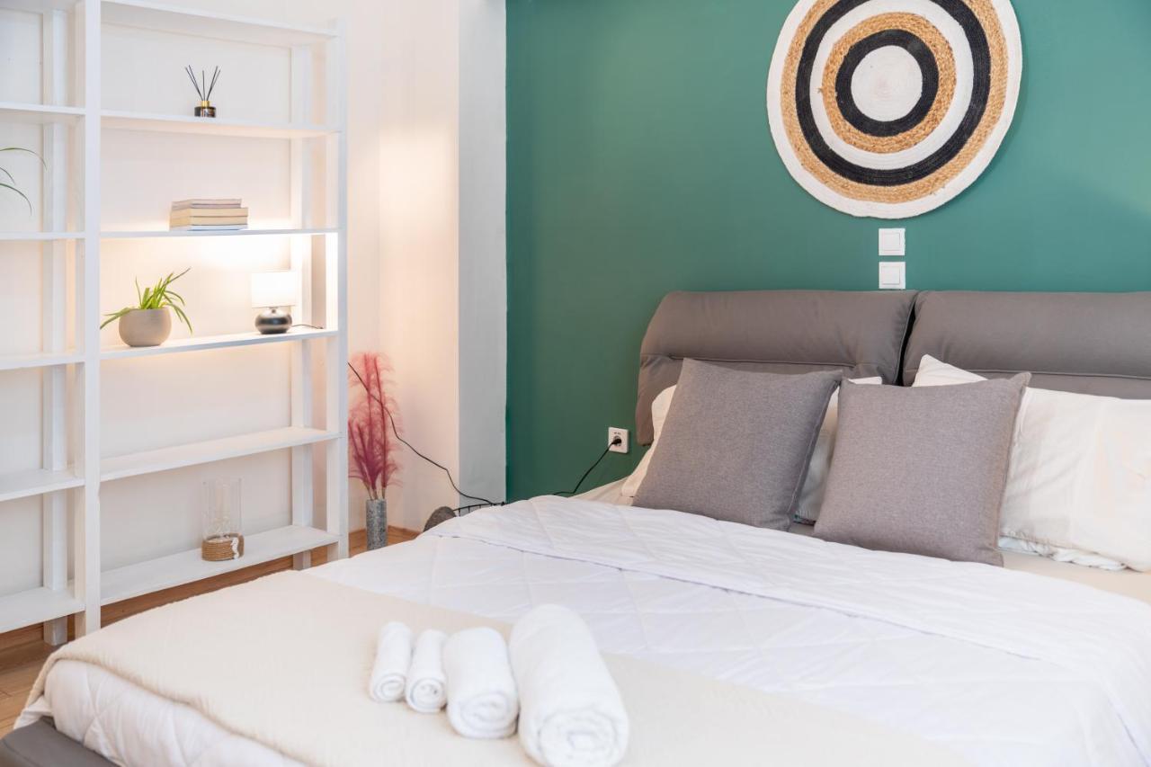 Boho Chic Apartment Under Acropolis Atenas Exterior foto